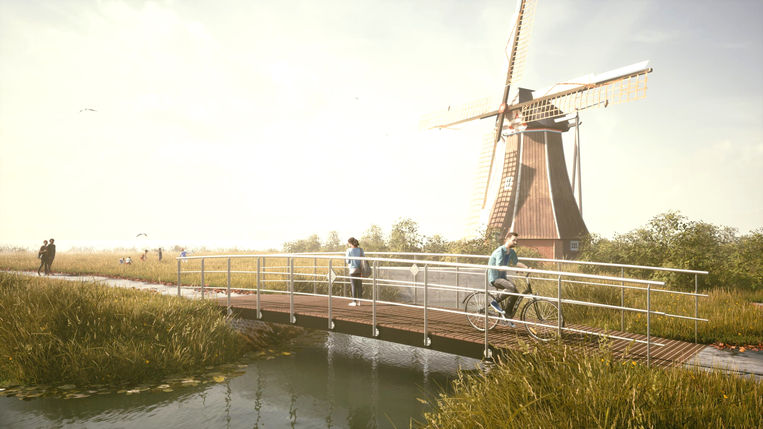 21464 – HLT – Brug 1 aanzicht 1